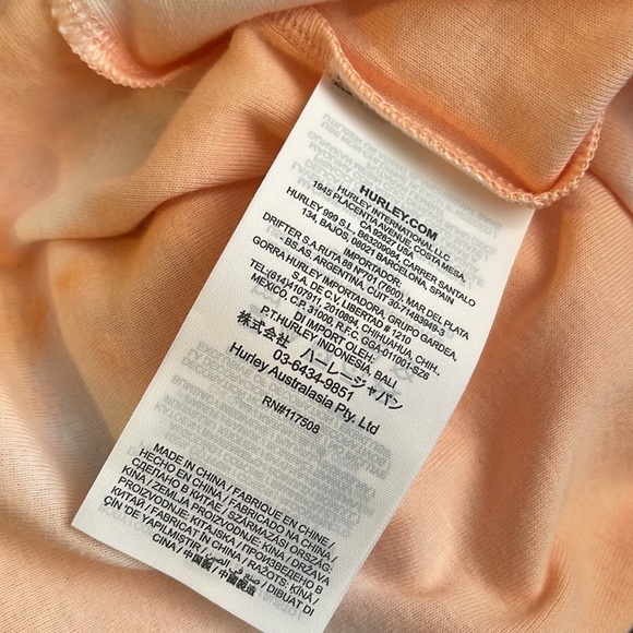 Hurley Cropped Tank Top l SIZE S - Picture 5 of 7